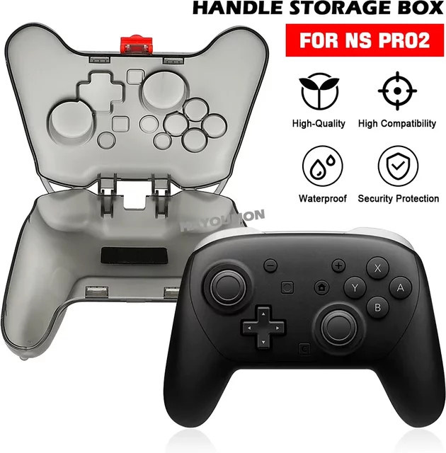 Transparente Schutzhülle für Nintendo Switch Pro Controller von Ispoofer - Bild 1
