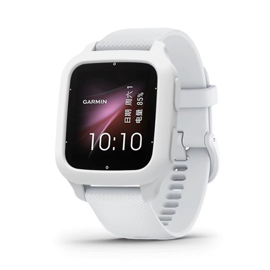 Garmin Schutzhülle mit Rahmen, Silikon, Weiß, für Venu SQ2 - Bild 2