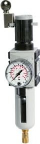 Riegler Filterregler FUTURA PC SK Mano BG 2 G 3/8 in Edelstahl Grau, Druckbereich 0,5-8 bar - Bild 1