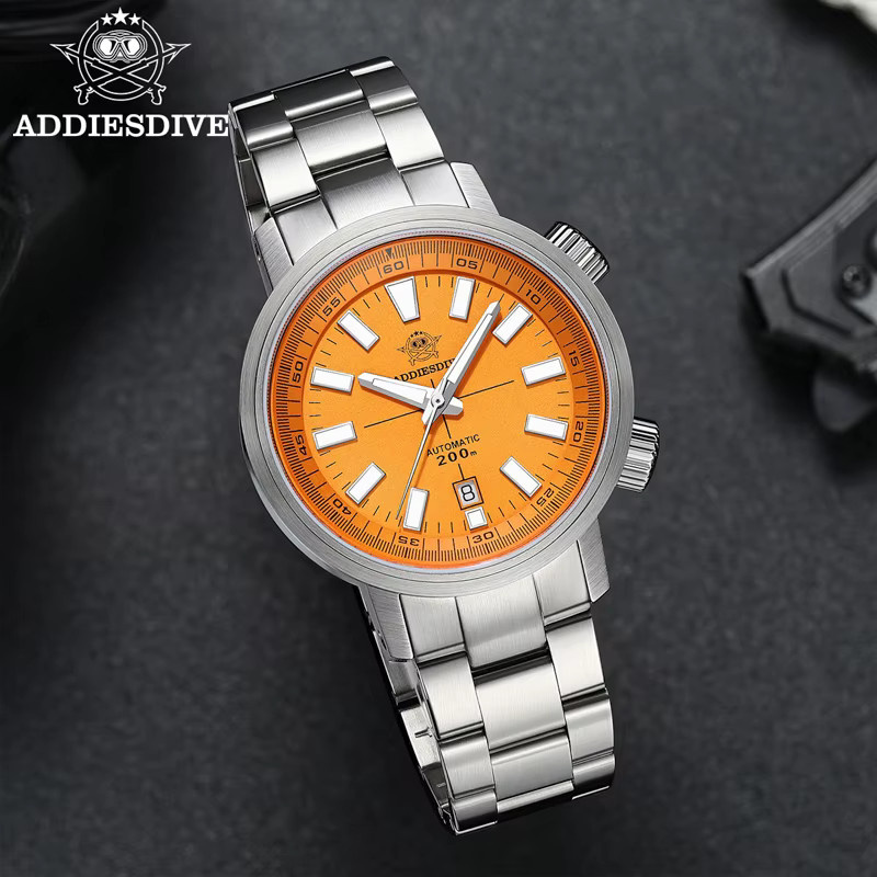ADDIESDIVE Armbanduhr Automatik, Edelstahl, 42 mm, Herren - Bild 6