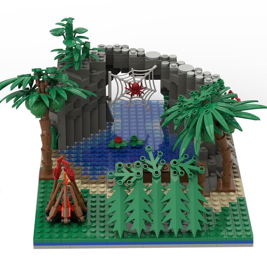 Linyi toy Wilde Landschaft Bausteine Set - Bild 1