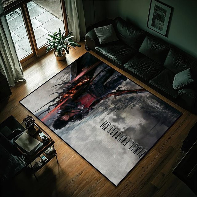 Final Fantasy XVI Bodenmatte Wucifang Jewelry geflochten multicolor B/T: 40 x 120 cm - Bild 1