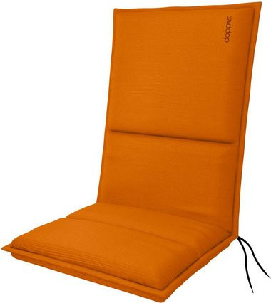 DOPPLER Sitzauflage City aus 100 % Polyester in Orange, B/L/H: 48 x 110 x 6 cm - Bild 1