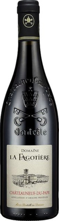 Domaine La Fagotière Rotwein Châteauneuf-du-Pape, Grenache Syrah Mourvèdre, trocken, 2022, Frankreich, 0,75 l