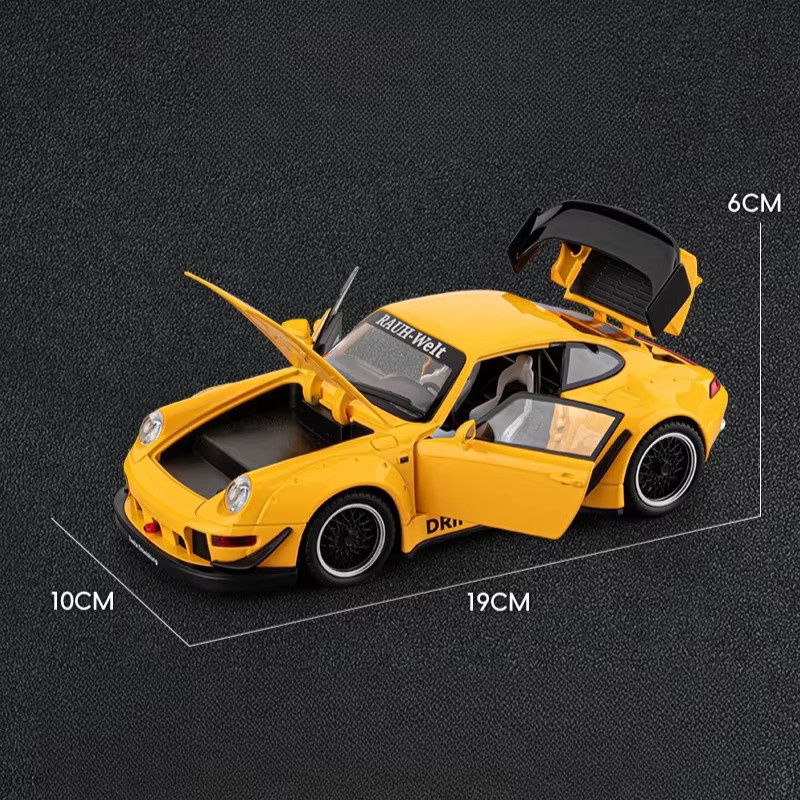 RWB 993 Sportwagen, Simulationsmodell, 1:22, Legierung, Druckguss - Bild 2