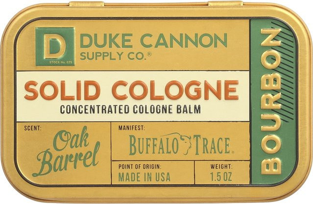 Duke Cannon Supply Co. Solid Cologne Bourbon Oak Barrel, 44 ml, Unisex - Bild 1