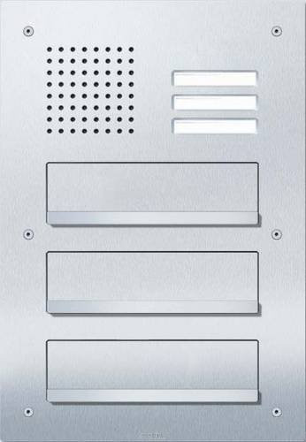 Siedle CL 411 BD2A 03 B Durchwurfbriefkastensystem aus Edelstahl in Silber für den Einbau - Bild 1