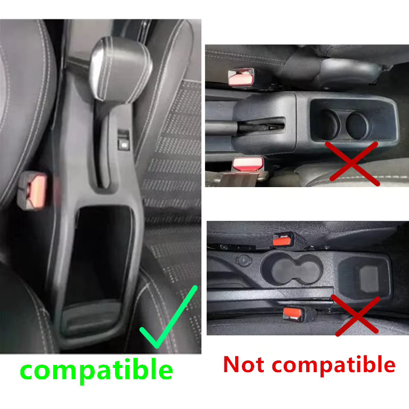 HuangZM Mittelarmlehnenbox mit USB-C-Anschluss für Peugeot 2008 (2012-2018), Mittelkonsole Aufbewahrungsbox in Schwarz - Bild 2