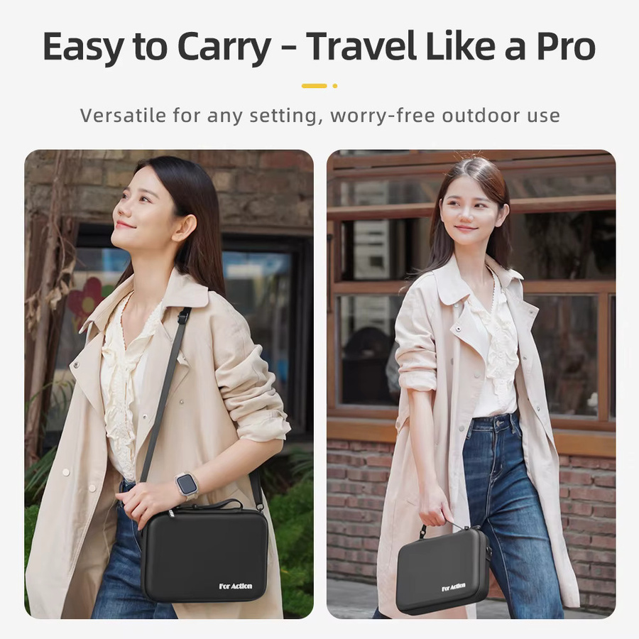 DJI All-in-One Aufbewahrungstasche für Osmo Action 6, Tragbarer Zubehör-Organizer in Schwarz - Bild 3
