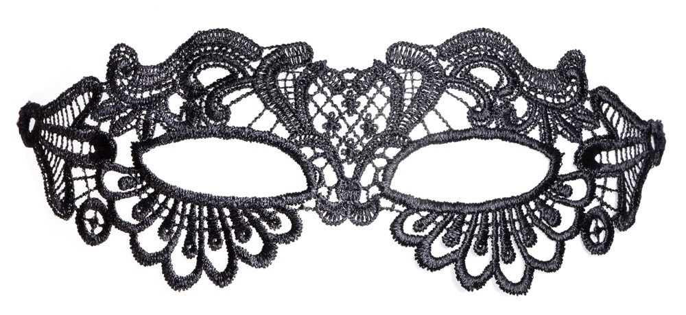 Cottelli ACCESSOIRES Augenmaske aus Spitze & Stickerei - Bild 3