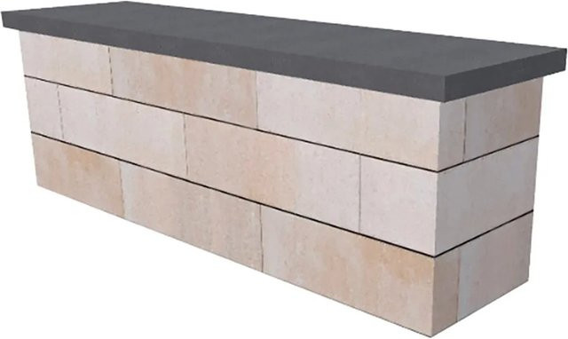 EHL Sitzbank CityPur mit Tribus-Set in Grau-Anthrazit, B/T/H: 180 x 67 x 59 cm - Bild 1