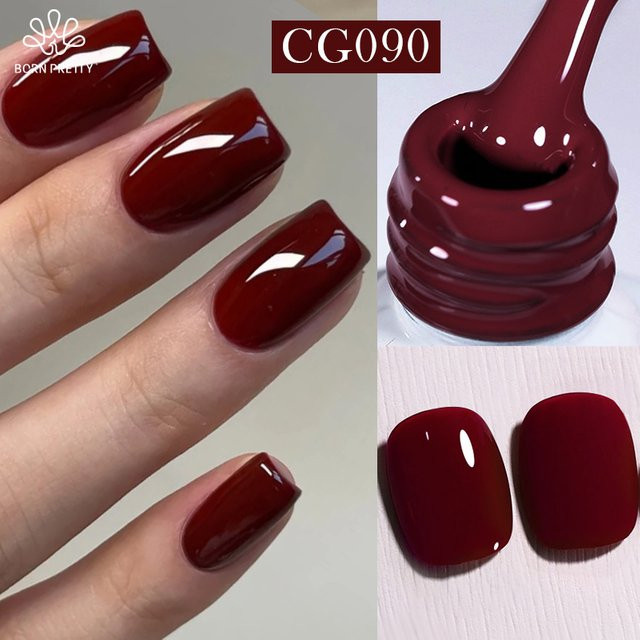 BORN PRETTY Ancora Rot Nagellack, 10 ml, Glänzend - Bild 1