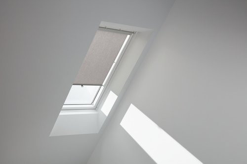 VELUX Verdunkelungsrollo aus Polyester in Grau und Silber - Bild 1