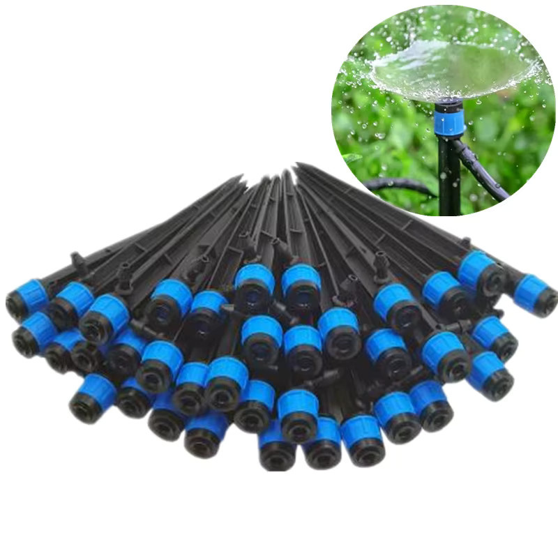 Garten Sprinkler-Bewässerungsset mit verstellbarem Mikrosprüher und Tropf-Emitter, 1/4 Zoll Schnellanschlussdüse, 18 cm - Bild 7