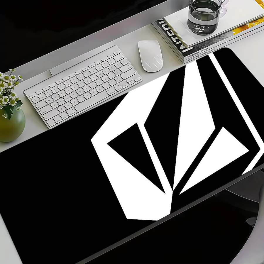 Volcom Mauspad Schwarz rutschfest und verdickt mit Lockedge-Design für Gaming und Büro - Bild 6