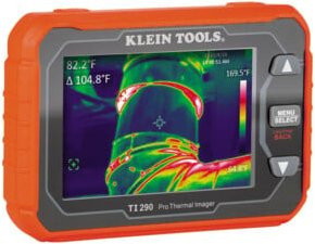 Klein Tools Wärmebildkamera mit 76800 Pixeln, Messbereich -20 bis 400 °C und WLAN in Orange - Bild 1
