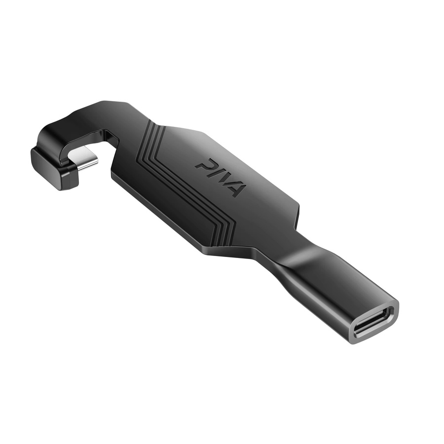 Piva USB-C Adapter mit PD60W Schnellladung und 10 Gbit/s Datenübertragung in Schwarz für iPad und Tablets - Bild 4