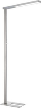 Unilux LED Stehleuchte STRATUS in Silber, 50 W, 6581 lm, 4100 K, dimmbar, direkt/indirekt leuchtend aus Aluminium und Stahl - Bild 1