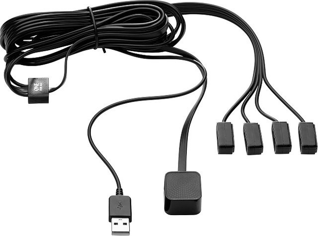 One For All ONE URC1000 Fernbedienungs Extender in Schwarz mit USB-Anschluss - Bild 1