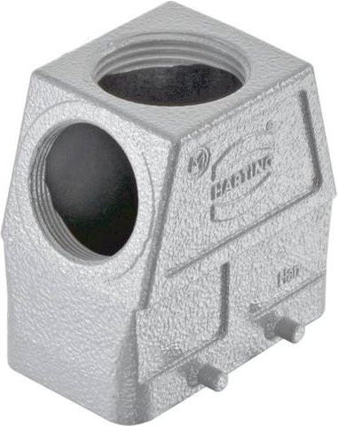 HARTING Tüllengehäuse 19 30 010 0599 19300100599 aus Aluminium in Silber - Bild 1