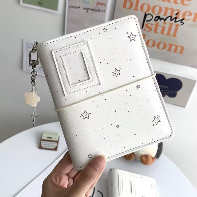Qingfengsi M5 Star Notizbuch mit Hardcover in Weiß für Studenten und Schule - Bild 1