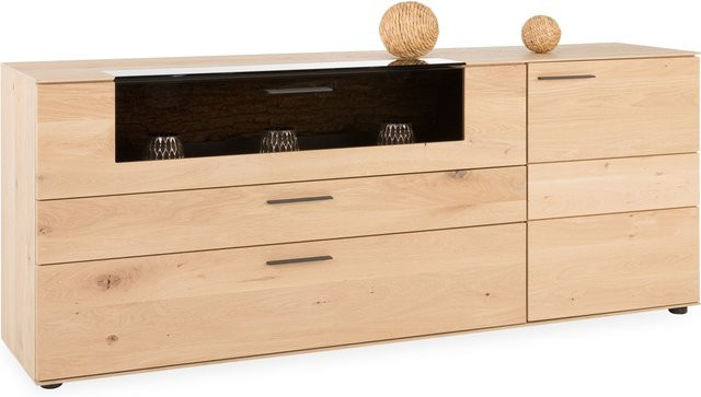 Sideboard Hartmann Heda aus Massivholz Kerneiche Natur braun - Bild 1
