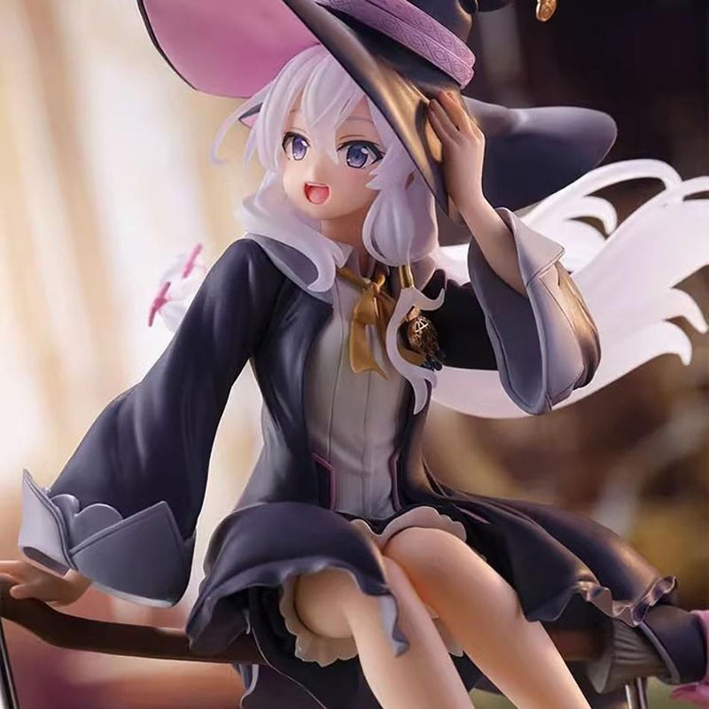 Fashnics Anime Actionfigur Die wandernde Hexe Die Reise von Elaina aus PVC, Multicolor, Höhe: 20 cm - Bild 4