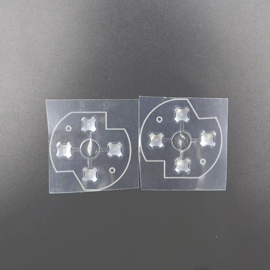 2 Stück TingDong Ersatz-D-Pad Metall-Dome-Snap-PCB-Board und leitfähiger Film für Xbox One und Xbox One S Controller, transparent - Bild 2