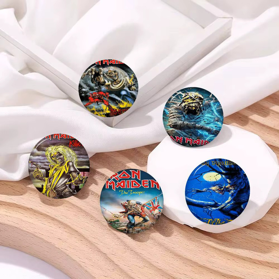 Iron Maiden Anstecknadeln, Unisex - Bild 2