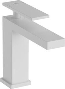 Hansgrohe Einhebel-Waschtischarmatur Tecturis E in Mattweiß mit Pop-up-Abflussgarnitur und 144 mm Ausladung - Bild 1