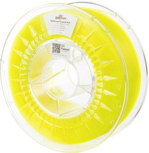 Spectrum Filaments PLA Crystal Filament 1,75mm 1000g Electric Yellow Gelb - Bild 1