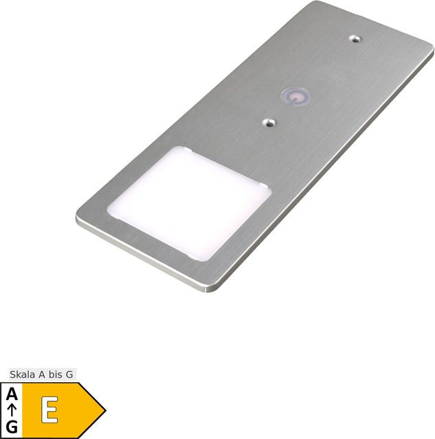 Kalb LED Unterbauleuchte TooFlat Silber, 5W, dimmbar mit Touch-Funktion, Neutralweiß, 1er Set - Bild 1