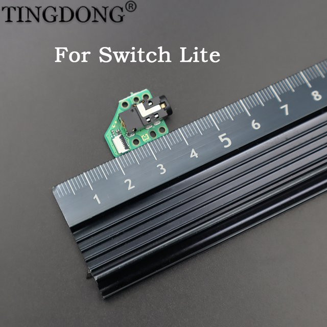 TingDong Audio-Buchse Kopfhöreranschlussplatine als Ersatzteil für Nintendo Switch Lite - Bild 1
