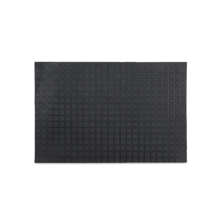 Rutschfeste Fußmatte aus Gummi von Relaxdays in Schwarz, B/T/H: 60 x 40 x 0,5 cm - Bild 2