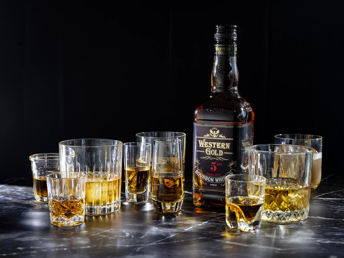 Western Gold Bourbon Whiskey 5 Jahre 0,7 l - Bild 2