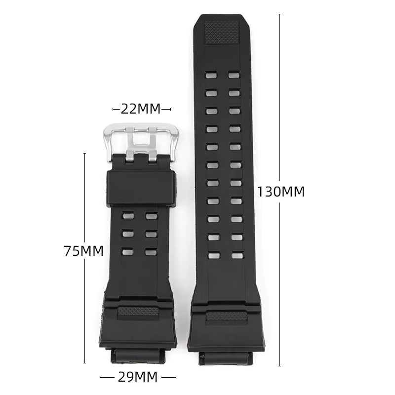 Casio Uhrenarmband Silikon, Herren, Sport - Bild 4