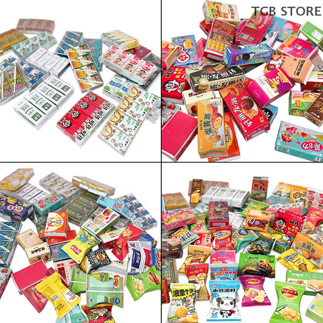 DIAPER&CORED Mini-Snack, Miniatur-Lebensmittel, 1:12 Puppenhaus, Modell - Bild 1