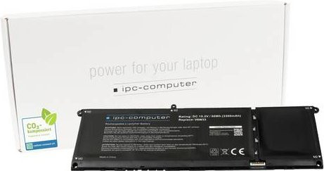 IPC-Computer Notebook-Akku V6W33 in Schwarz mit 3300 mAh und 15.20V - Bild 1
