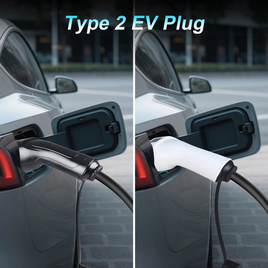 Kolanky EV-Ladestecker in Schwarz als Ersatz-Ladegerät für Elektrofahrzeuge mit 16 A, 3,6 kW bis 22 kW - Bild 3