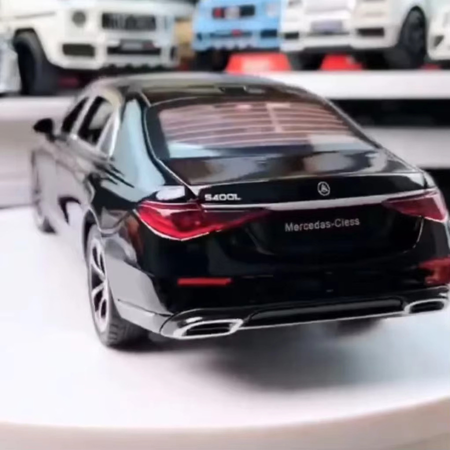 WELLY Mercedes S400L Modellauto, 1:24, Metall, mit Licht und Sound - Bild 4