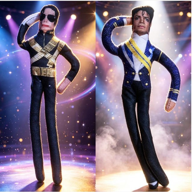 Yiran toy Michael Jackson Plüschtier, Stoffpuppe, ab 14 Jahren - Bild 1