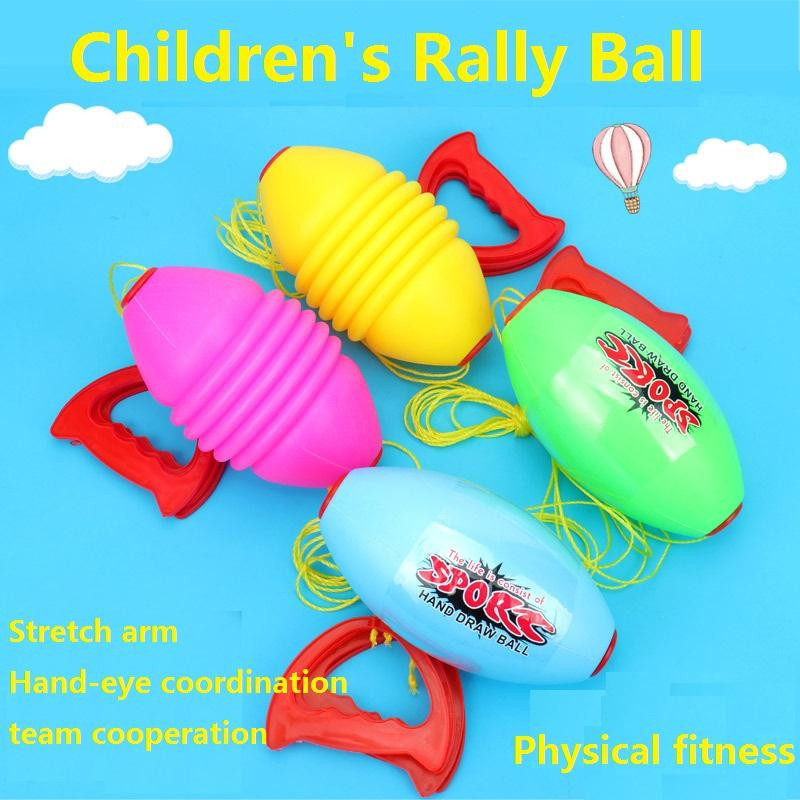 Yiran bag Shuttle-Handball Doppel-Zugball Lernspiel für Kinder ab 14 Jahren - Bild 2