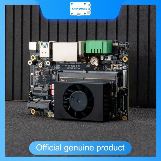 Firefly AIO-OrinNano Jetson Orin Nano Robotics Motherboard in Schwarz - Bild 1