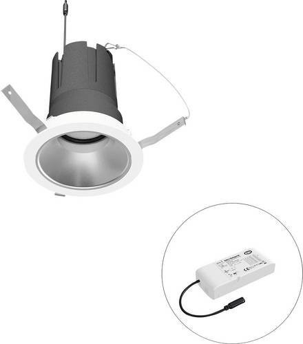 EVN LED-Deckenstrahler F01R14SM2540L24D in Weiß, rund und verstellbar - Bild 1