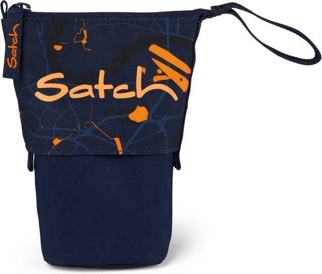 satch Pencil Slider Urban Journey Federmäppchen in Orange und Blau - Bild 1