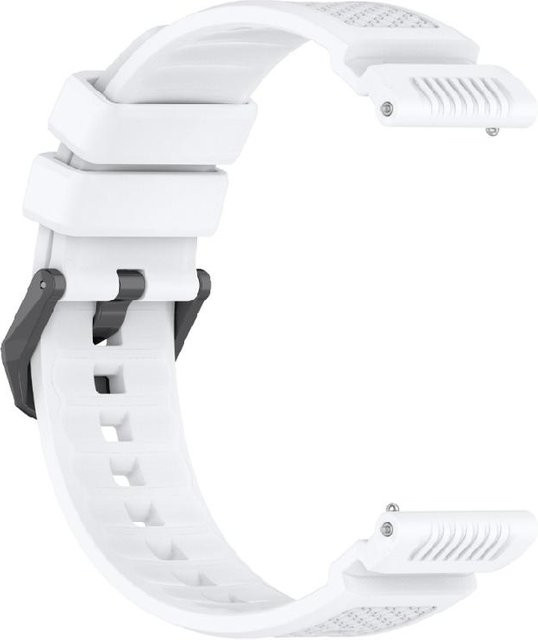 NOMAD Uhrenarmband Silikon, 24 mm, weiß, Unisex - Bild 1