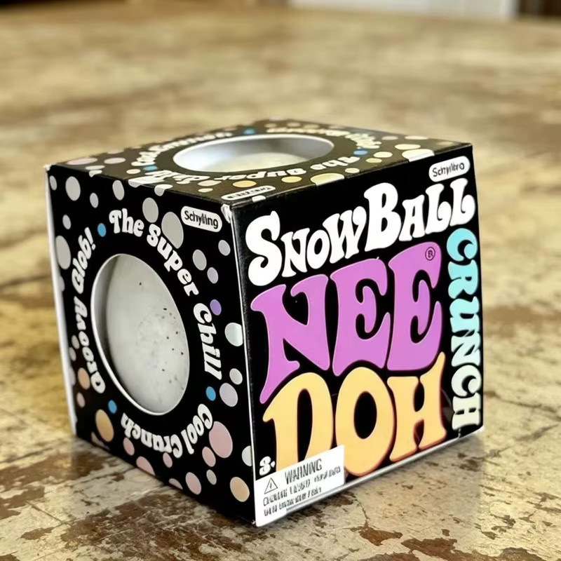 NeeDoh Schneeball-Crunch-Sensorik-Quetschspielzeug - Bild 3
