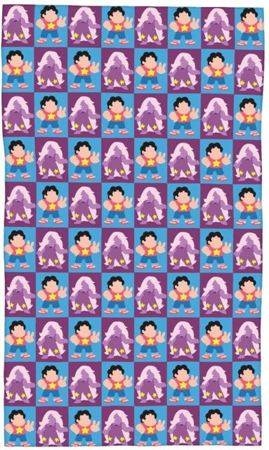 Steven Universe Gesichtstuch Steven und Amethyst Multicolor B: 30 cm, H: 60 cm - Bild 1