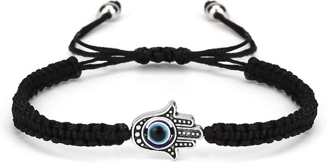 Kayoom Armband, blaues böses Auge, Perle, Damenarmband, 18cm, Unisex - Bild 1