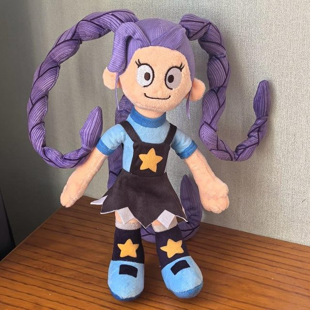 Hot toys Poppy Playtime Plüschkostüm, weiche Puppe, violett - Bild 1